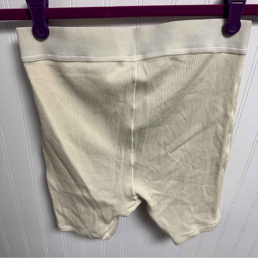 Skims Cotton Ribbed Boxer Shorts NWT - Picture 2 of 5